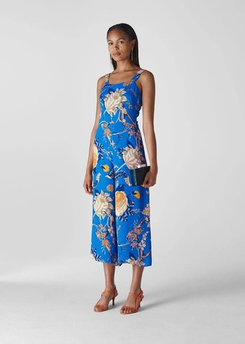 Whistles exotic floral blue - floral,