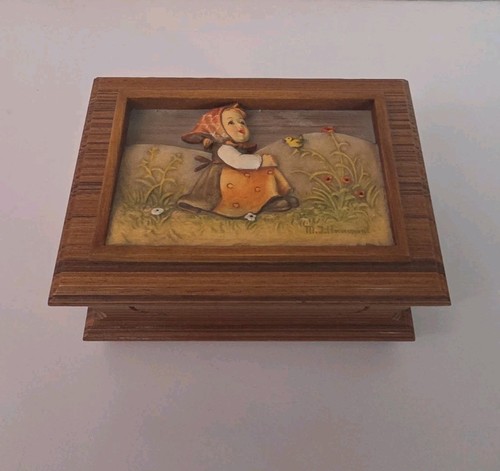 Goebel hummel music box in - goebel, "in
