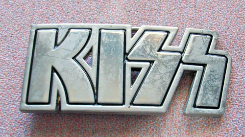 Rock band kiss metal belt - za#,