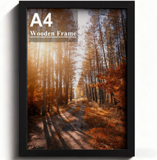 A4 Picture Frame, Wooden Photo