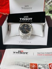 Tissot Touch Racing quartz watch T002.520A  Dual Time Multi-Function GMT Tide