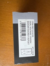 Click, shaver socket, white