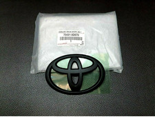 TOYOTA MATT BLACK 130MM LOGO