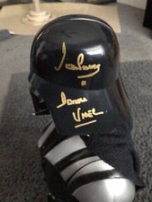 Dave Prowse hand signed Jakks Darth Vader large boxed figure photo proof COA