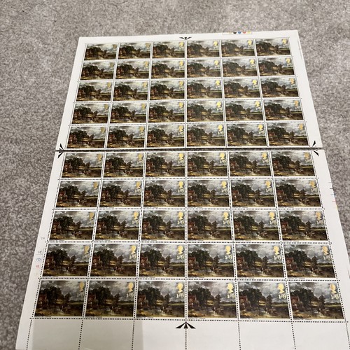 Stamps haywain constable - ,