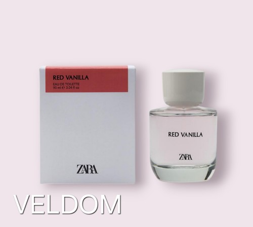 Zara red vanilla edt 90ml - zara,