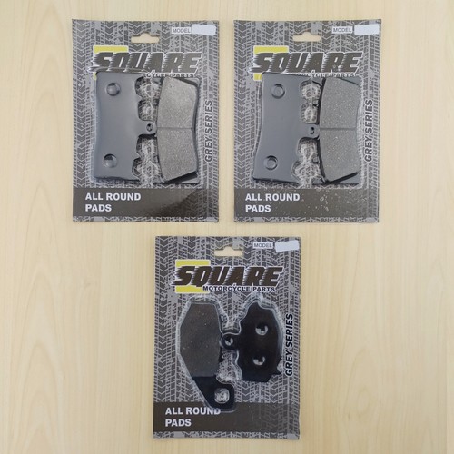 Front rear brake pads - front,