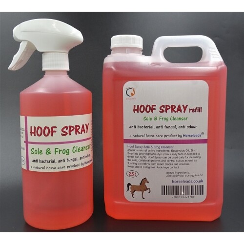 Horse leads hoof spray - spray, sole