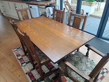Old Charm dining table and chairs. Immaculate condition throughout. 