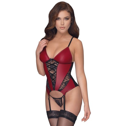 Cottelli basque and thong with - basque,