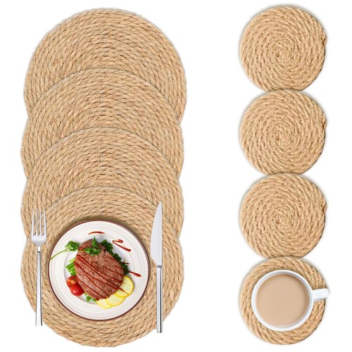 Woven placemats rattan - placemats,,