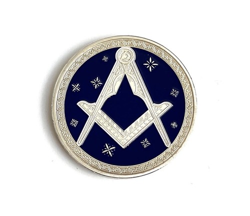 Silver square compasses - silver,