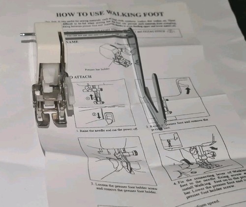 Walking foot even feed - feed,