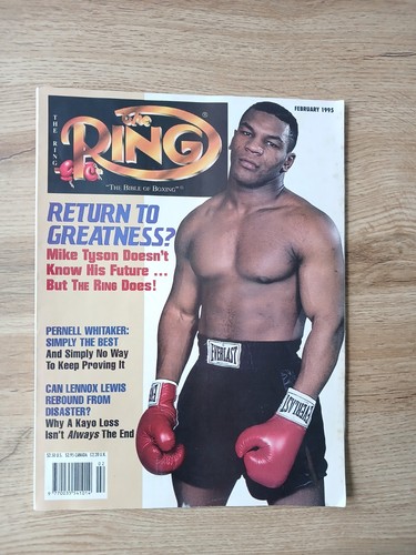 Vintage ring magazine february - vintage,