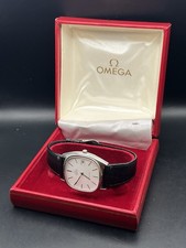 (Complete) Vintage Omega De Ville, w/Date, Quartz, Original Boxes + Papers ~1973