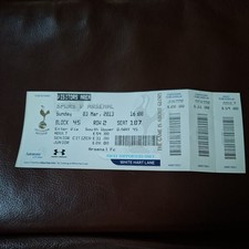 3/3/2013 Tottenham v Arsenal