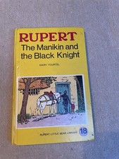 Rupert The Bear The Manikin And The Black Knight Little Bear Library Book 18