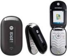 GENUINE MOTOROLA U6 PEBL FLIP MOBILE PHONE-UNLOCKED WITH NEW CHARGAR & WARRANTY