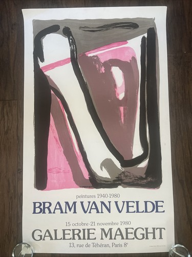Original bram van velde - original,