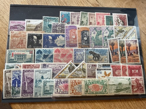 Job lot french colonies and - of,