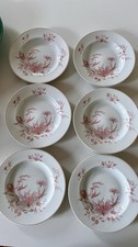 6 Limoges Dishes