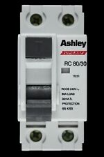 ASHLEY 80 AMP 30mA DOUBLE POLE