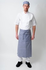 Long Waist Aprons, Chefs Apron, Waiters, Bars, Chefs Full Length Apron