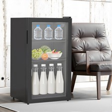 Black Beverage Refrigerator