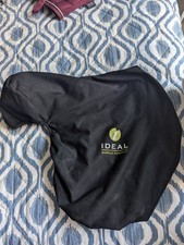 Ideal Fleece lined saddle cover - Black