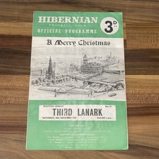 HIBERNIAN v THIRD LANARK