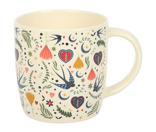 Midnight bloom folksy floral - bloom,
