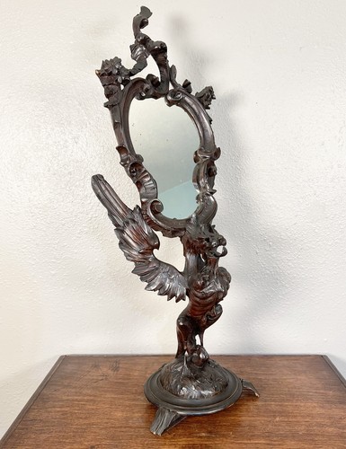 Antique gothic walnut - walnut, wood