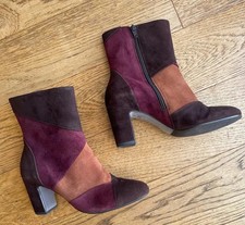 Gabor Ankle Suede Boots Size 4
