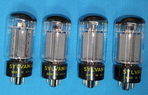 6l6gb sylvania tubes - ,