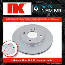 2x Brake Discs Pair Vented