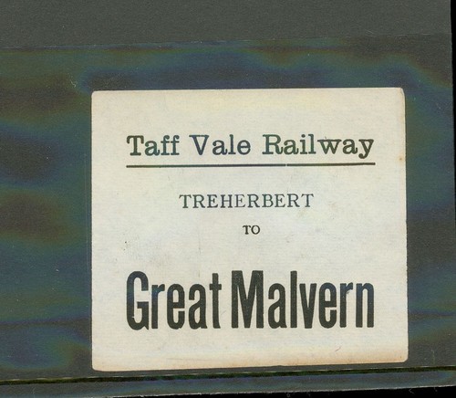 Taff vale railway - taff,