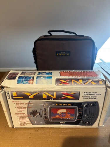 Atari lynx boxed with - lynx,
