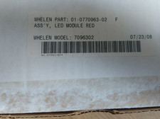 Whelen red led - red, nav