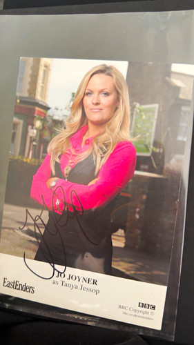 Eastenders cast cards signed - eastenders,