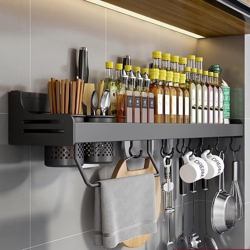 Spice rack organiser - rack,