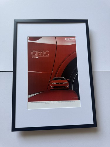 New framed print honda civic - framed,