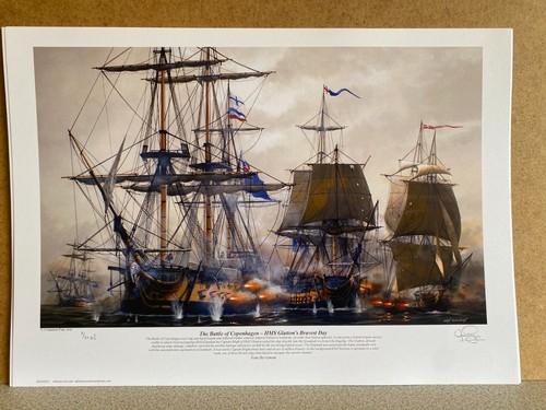 Artist proof naval art print - artist,