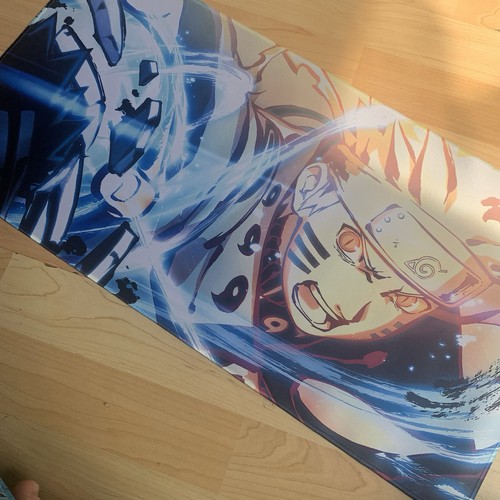 Naruto rubber playmat play mat - playmat,