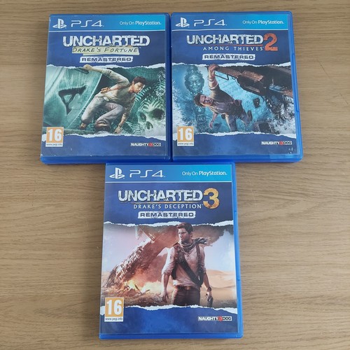 Uncharted remastered trilogy - remastered,