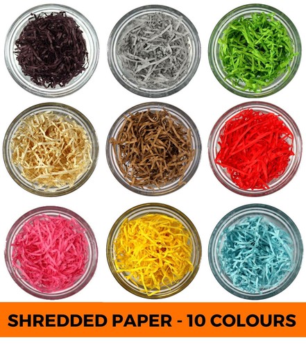 Luxury shredded paper hamper - paper,
