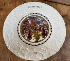 Coalport Plate Christmas 1976