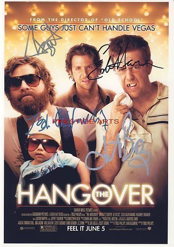 The hangover signed - hangover, movie