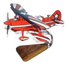 Pitts Special Cloud Dancer Biplane Desk Top Display Model Plane 1/17 SC Airplane