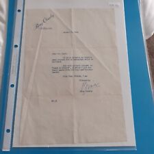 Bing Crosby vintage signed