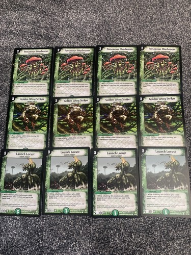 Duelmasters tcg x12 cards - x12,